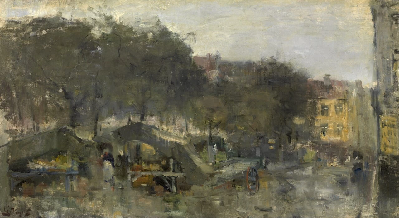 Il Wapenplein a Ostenda - Museo Reale di Belle Arti di Anversa